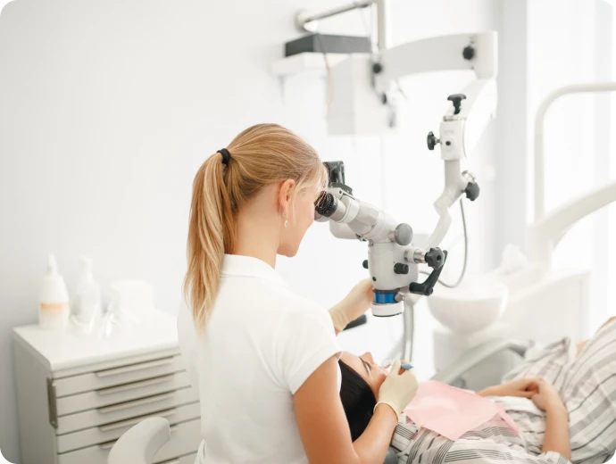 devitalisation microscope cabinet dentaire 126 docteur haddad